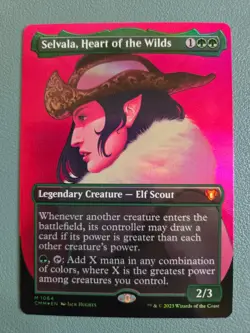 Selvala, Heart of the Wilds (Textured Foil) Commander Masters Foil - Image 1