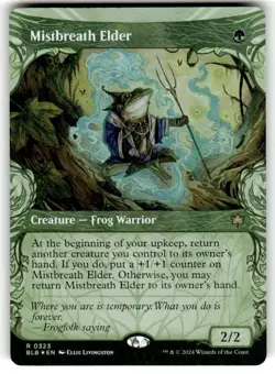 Mistbreath Elder (Showcase) Bloomburrow Foil MTG - Image 1