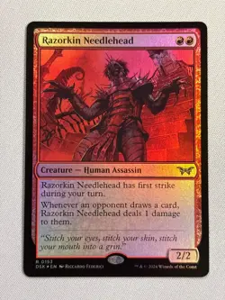 Razorkin Needlehead - FOIL - Duskmourn - MTG Magic - Image 1