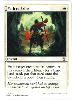 Path to Exile (White Border) - Mystery Booster 2 (MB2) MTG - NM/M - Image 1
