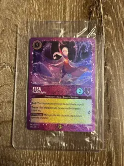 ✨ Elsa - The Fifth Spirit - Enchanted Foil - Disney Lorcana - Rise of the Floodb - Image 1
