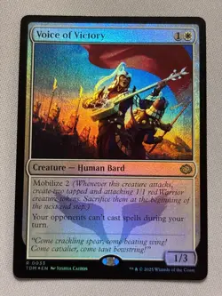 Voice of Victory - (FOIL) - Tarkir: Dragonstorm - NM MTG - Image 1
