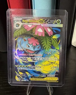 MEGA VENUSAUR EX 155/132 - Mega Evolution - ULTRA RARE FULL ART - MINT - Image 1