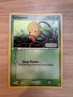 Pokemon Bellsprout 49/92 Ex Legend Maker Holo Stamped NM - Image 1