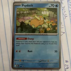 Pokemon TCG Psyduck MEP 007 Mega Evolution Blister Promo - Image 1