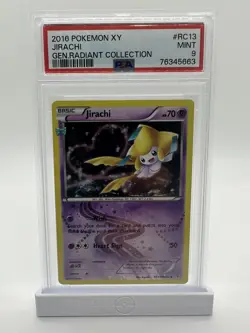 2016 Pokemon XY Jirachi RC13/RC32 Generation Radiant Collection MT PSA 9 - Image 1