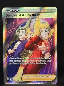 Sordward & Shielbert TG28/TG30 Ultra Rare Silver Tempest Full Art Pokemon TCG - Image 1