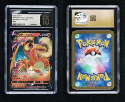 Charizard V Japanese Pokemon Sword & Shield Star Birth (s9) CGC 10 Pristine - Image 3