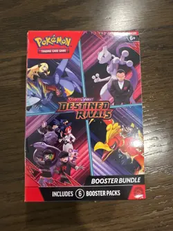 Pokemon Scarlet & Violet Destined Rivals Booster Bundle Box Sealed - Image 1