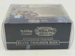 Pokemon Center Exclusive SWSH Chilling Reign Elite Trainer Box SEALED ETB - Image 5