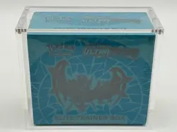 Pokemon Sun & Moon Ultra Prism Elite Trainer Box SEALED ETB w/Acrylic Case - Image 1