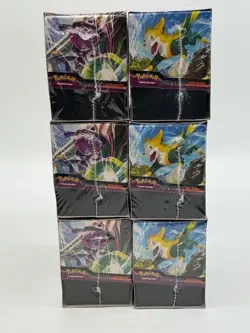 Lot of (6) Pokemon TCG Fusion Strike Boxes Build And Battle Stadium - Image 4