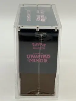Pokemon TCG Sun & Moon Unified Minds Elite Trainer Box SEALED w/Acrylic Case - Image 4