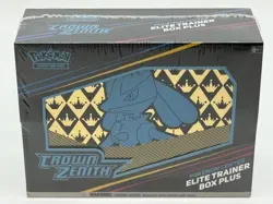 Pokemon Center Crown Zenith Elite Trainer Box Plus SEALED - Image 1