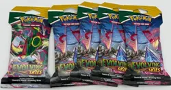 Lot of (39) Pokemon TCG Assorted Sleeved Packs (Fusion Evolving Brilliant) - Image 4