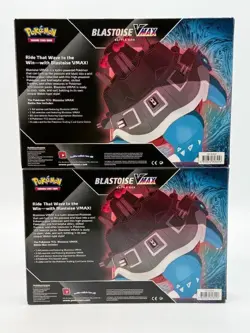 Lot of (2) Pokemon TCG Blastoise VMAX Battle Box NEW - Image 2