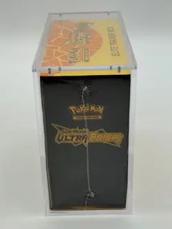 Pokemon TCG Sun & Moon Ultra Prism Elite Trainer Box SEALED w/Acrylic Case - Image 2