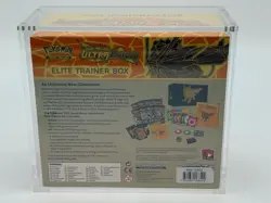Pokemon TCG Sun & Moon Ultra Prism Elite Trainer Box SEALED w/Acrylic Case - Image 3