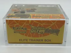 Pokemon TCG Sun & Moon Ultra Prism Elite Trainer Box SEALED w/Acrylic Case - Image 5