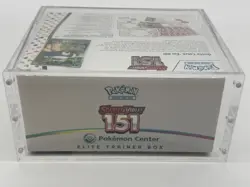 Pokemon Center Exclusive 151 Elite Trainer Box SEALED w/Acrylic Case - Image 5