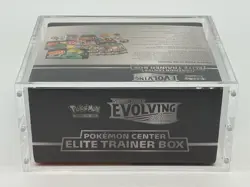 Pokemon Center Exclusive Evolving Skies Elite Trainer Box SEALED w/Acrylic Case - Image 5