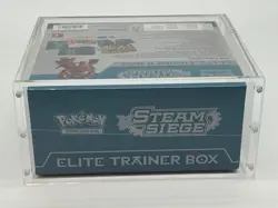 Pokemon TCG XY Steam Siege Elite Trainer Box SEALED w/Acrylic Case - Image 5
