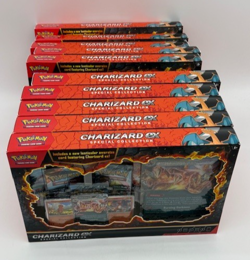 Lot of (10) Pokemon TCG Charizard ex Special Collection Boxes - Image 1