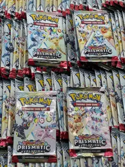 Lot of (150) Pokemon TCG Prismatic Evolutions Booster Packs SEALED - Image 2
