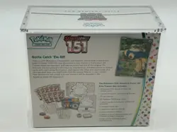 Pokemon TCG Scarlet & Violet 151 Elite Trainer Box SEALED w/Acrylic Case - Image 3