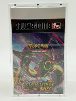 Pokemon TCG Evolving Skies Build & Battle Display Sealed w/6mm Acrylic Case - Image 1