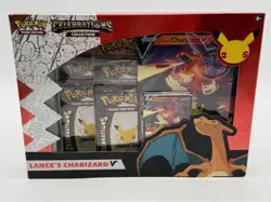 Pokemon Celebrations Lance's Charizard V Collection Box NEW - Image 1