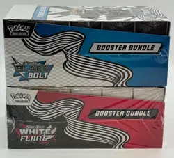 Pokemon TCG Black Bolt & White Flare Booster Bundle Display SEALED - Image 4