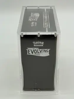 Pokemon TCG SWSH Evolving Skies Elite Trainer Box SEALED w/Acrylic Case - Image 2
