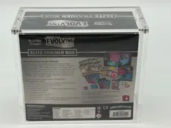 Pokemon TCG SWSH Evolving Skies Elite Trainer Box SEALED w/Acrylic Case - Image 3