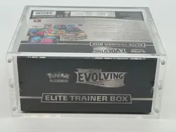 Pokemon TCG SWSH Evolving Skies Elite Trainer Box SEALED w/Acrylic Case - Image 5