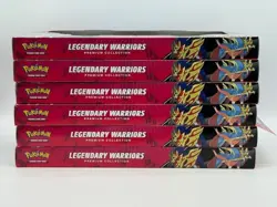 Lot of (6) Pokemon TCG Legendary Warriors Premium Collection Boxes - Image 4