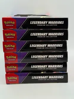 Lot of (6) Pokemon TCG Legendary Warriors Premium Collection Boxes - Image 5