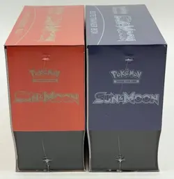 Lot of (2) Pokemon TCG Sun & Moon Solgaleo & Lunala Elite Trainer Boxes SEALED - Image 3