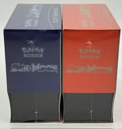 Lot of (2) Pokemon TCG Sun & Moon Solgaleo & Lunala Elite Trainer Boxes SEALED - Image 4