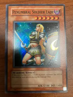 Penumbral Soldier Lady SOD-EN033 - Super Rare - Unlimited - NM - Goat Format - Image 1