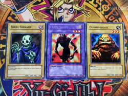 Flame Ghost/Skull S./Dissolverock LOB-e023/002/025 (VLP) Rare/Common Yu-Gi-Oh - Image 1