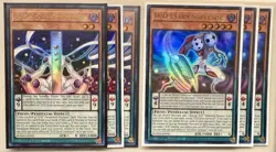 Yugioh! 3x D/D Scale Extra Surveyor BLMMUltra Rare 1st Ed NM - Image 1