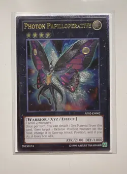 Yugioh Photon Papilloperative AP02-EN002 Astral Pack 2 Ultimate Rare Unlimited - Image 1