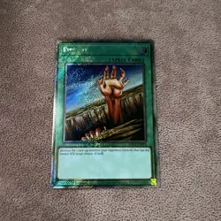 YUGIOH FISSURE RA03-EN084 1ST PLATINUM SECRET - Image 1