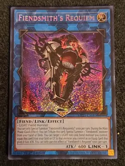 Yu-Gi-Oh! Fiendsmith's Requiem MP25-EN089 Prismatic Secret Rare NM - Image 1
