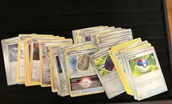 Pokemon TCG Card Lot - Trainer, Support Card Reverse Holo + Holo - Image 1
