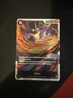 Sabo PRB02-014 SR One Piece Card Game - Image 1