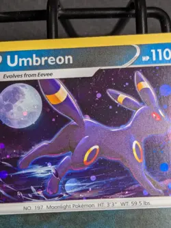 Umbreon - Black Star Promo SWSH129 Holo - Pokemon Card - Image 3