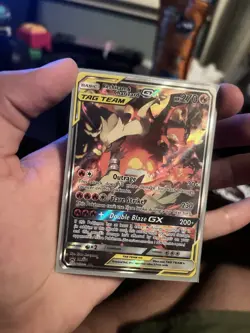 Pokemon Charizard & Reshiram GX Card Tag Team Promo - Image 2