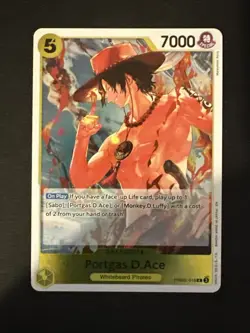 Portgas.D.Ace R PRB02-018 One Piece Card Game - Image 1